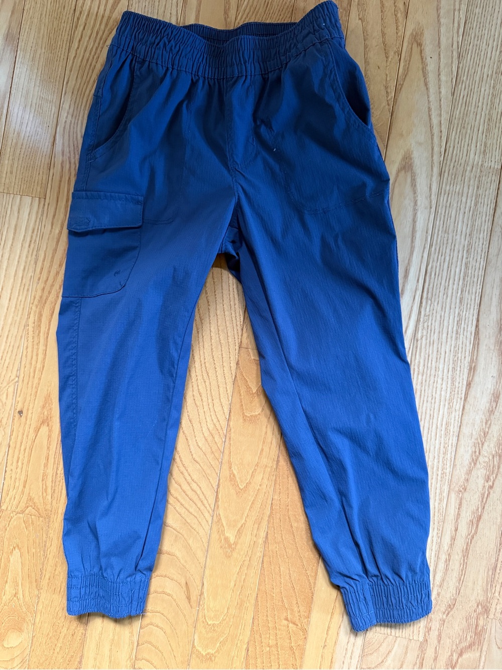 Kids Columbia Violet Blue Elastic Waistband Hiking , outdoor pant